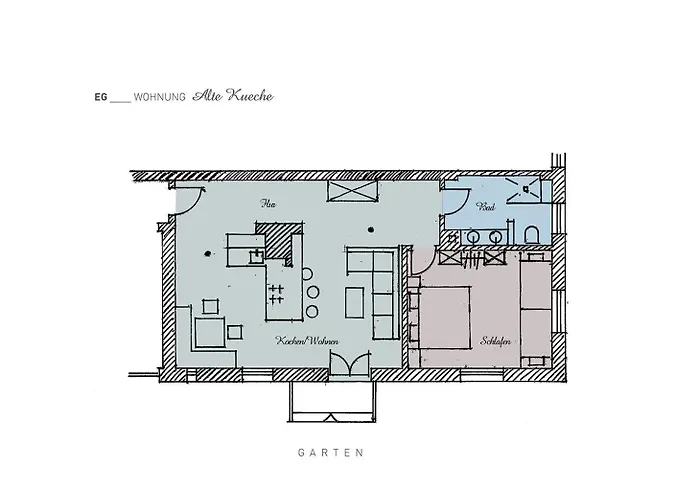Rosinas - Alte Kueche Apartmán